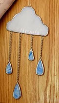 Cloud with Raindrops